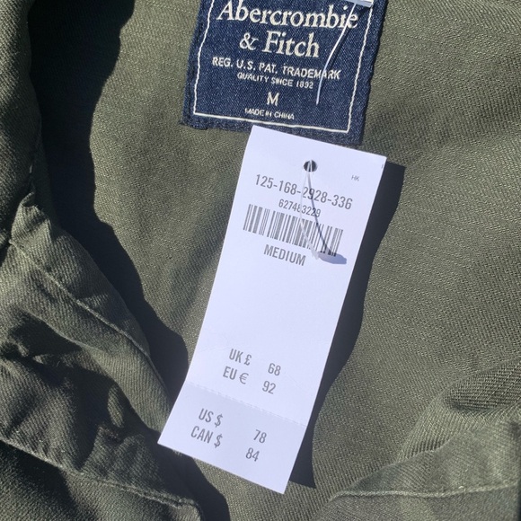 NEW: Abercrombie & Fitch Men's Jacket - Picture 2 of 3